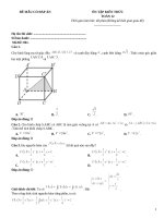 Luyện thi toán 12 có đáp án (601)