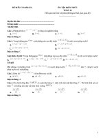 Đề ôn tập kiến thức toán 12 thpt có đáp án (600)