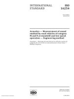 Tiêu chuẩn iso 16254 2016