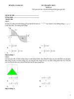 Đề ôn tập kiến thức toán 12 thpt có đáp án (977)