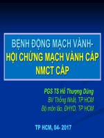 06  hội chứng mạch vành cấp