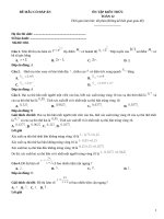 Đề ôn tập kiến thức toán 12 thpt có đáp án (494)