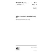 Tiêu chuẩn iso 17218 2014