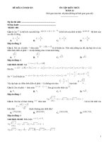 Đề ôn tập kiến thức toán 12 thpt có đáp án (992)