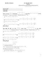 Luyện thi toán 12 có đáp án (801)