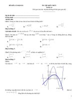 Đề ôn tập kiến thức toán 12 thpt có đáp án (985)