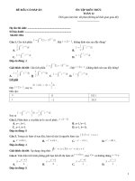 Luyện thi toán 12 có đáp án (940)