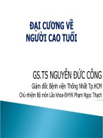 03 đại cương về người cao tuổi