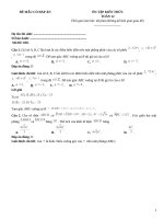 Đề ôn tập kiến thức toán 12 thpt có đáp án (297)