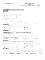 Đề ôn tập kiến thức toán 12 thpt có đáp án (105)