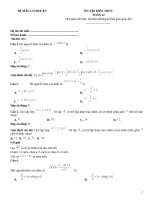 Luyện thi toán 12 có đáp án (707)