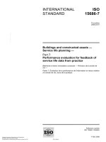 Tiêu chuẩn iso 15686 7 2006