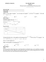 Đề ôn tập kiến thức toán 12 thpt có đáp án (7)