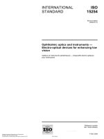 Tiêu chuẩn iso 15254 2009