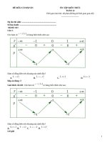 Đề ôn tập môn toán có đáp án lớp 12 (529)