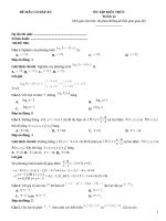 Đề ôn tập kiến thức toán 12 thpt có đáp án (599)