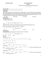 Đề ôn tập kiến thức toán 12 thpt có đáp án (953)