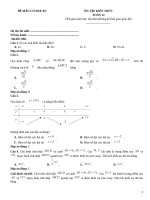 Đề ôn tập kiến thức toán 12 thpt có đáp án (976)