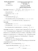 Đề thi thử môn Toán vào lớp 10 năm 2023-2024 có đáp án (Lần 2) - Trường THCS Minh Khai