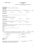 Luyện thi toán 12 có đáp án (39)