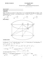 Đề ôn tập kiến thức toán 12 thpt có đáp án (104)