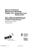Api mpms 19 3c 1998 (2002) scan (american petroleum institute)