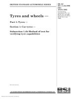 Bsi bs au 050 1 1 4b 1996 (2000) iso 10191 1995