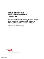 Api mpms 9 1 2012 (american petroleum institute)