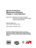 Api mpms 2 2d 2003 (2009) (american petroleum institute)