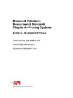 Api mpms 4 2 2003 (2015) (american petroleum institute)