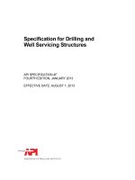 Api spec 4f 2013 (american petroleum institute)