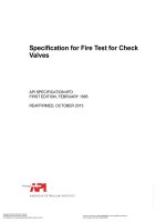 Api spec 6fd 1995 (2013) (american petroleum institute)
