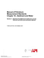 Api mpms 10 1 2007 (american petroleum institute)