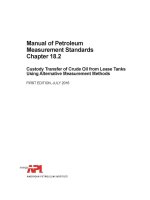 Api mpms 18 2 2016 (american petroleum institute)