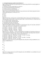 Bài tập có đáp án về quy luật di truyền, mỗi gen trên một nhiễm sắc thể thường lớp 12 phần 37