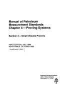 Api mpms 4 3 1988 (2002) scan (american petroleum institute)