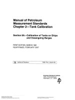 Api mpms 2 8a 1991 (2007) (american petroleum institute)