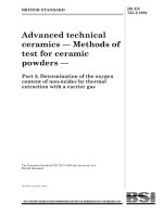 Bsi bs en 00725 3 1994 (1999)