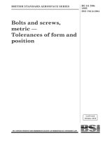 Bsi bs 2a 296 1995 (1999) iso 7913 1994