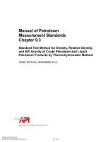 Api mpms 9 3 2012 (american petroleum institute)