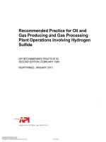 Api rp 55 1995 (2013) scan (american petroleum institute)