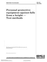 Bsi bs en 00364 1993 (1999)