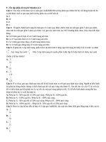 Bài tập có đáp án về quy luật di truyền, mỗi gen trên một nhiễm sắc thể thường lớp 12 phần 27