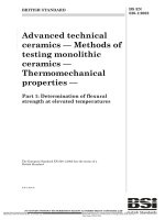 Bsi bs en 00820 1 2002 (2003)