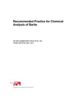 Api rp 13k 2011 (american petroleum institute)