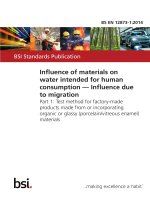 Bsi bs en 12873 1 2014