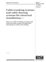 Bsi bs en 50085 2 1 2006 + a1 2011