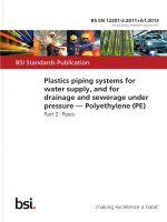Bsi bs en 12201 2 2011 + a1 2013