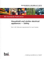 Bsi bs en 60335 2 30 2009 + a11 2012 (2014)