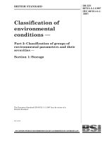 Bsi bs en 60721 3 1 1997 (1999)